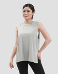 Suko Sports Sleeveless Kerah Bulat Kaos Wanita