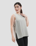 Suko Sports Sleeveless Kerah Bulat Kaos Wanita