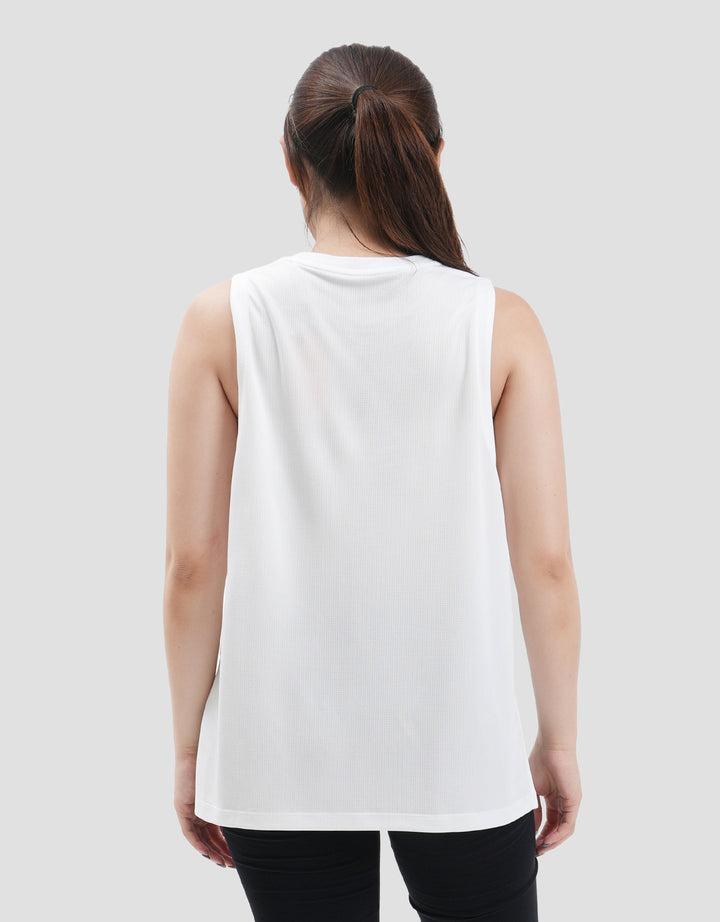 Suko Sports Sleeveless Kerah Bulat Kaos Wanita