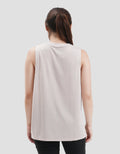 Suko Sports Sleeveless Kerah Bulat Kaos Wanita