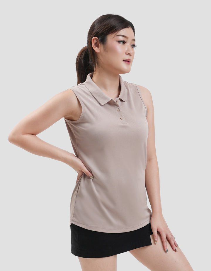 Suko Sleeveless Quick Dry Kaos Polo Wanita