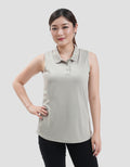 Suko Sleeveless Quick Dry Kaos Polo Wanita