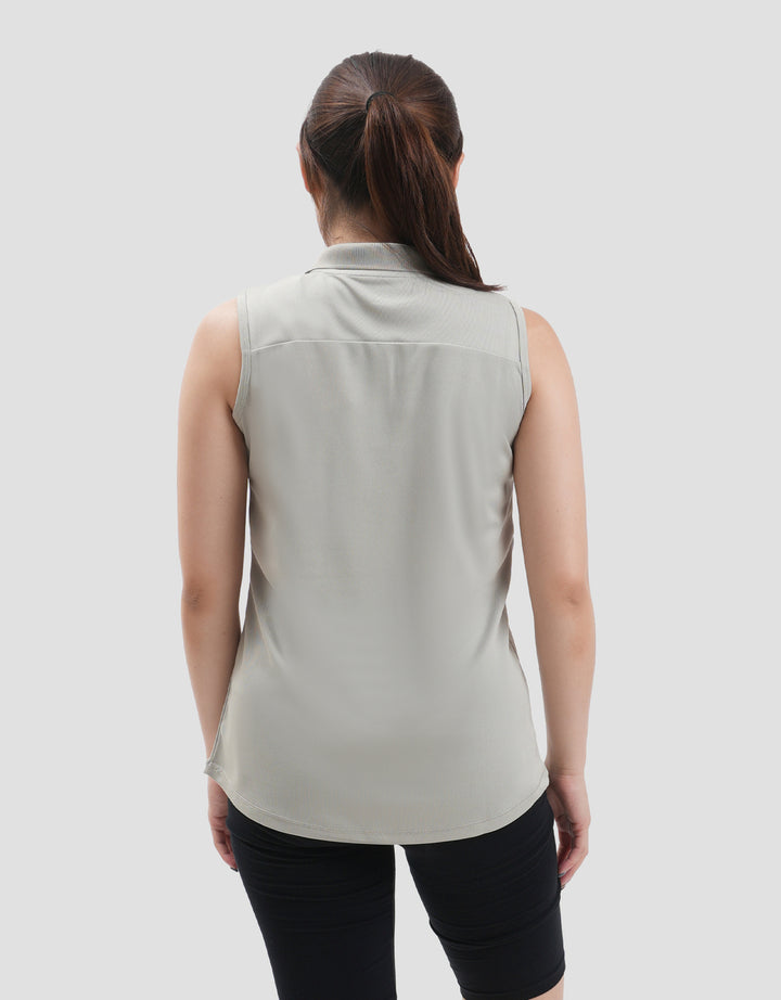Suko Sleeveless Quick Dry Kaos Polo Wanita