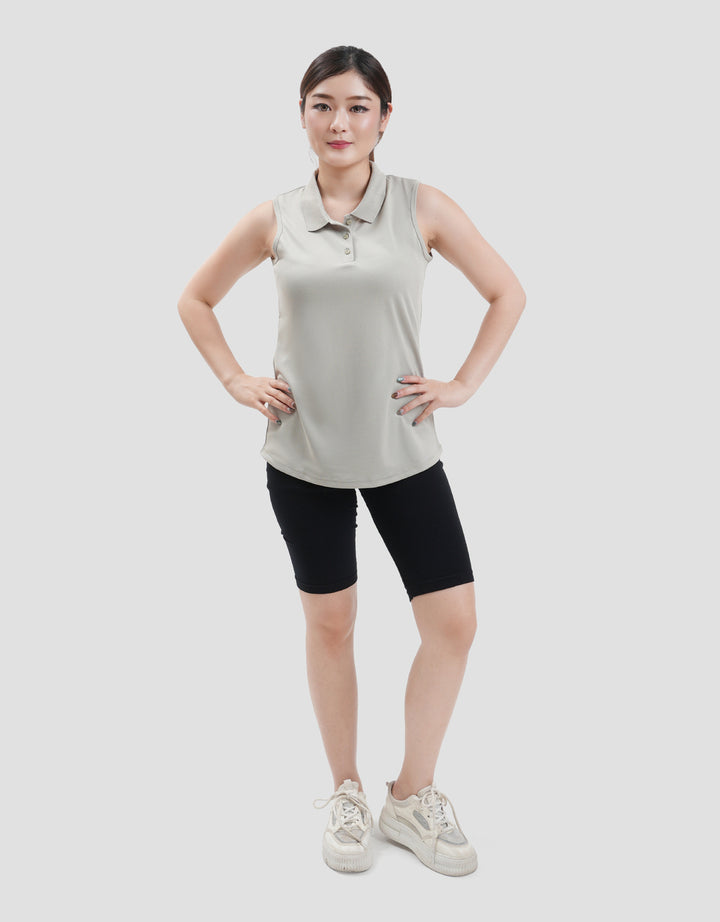 Suko Sleeveless Quick Dry Kaos Polo Wanita
