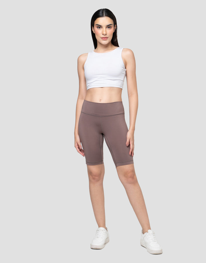 Suko Sport High Recovery Stretch Celana Legging Pendek Wanita