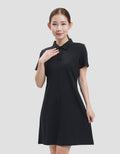 Suko Lengan Pendek Dress Sports Wanita