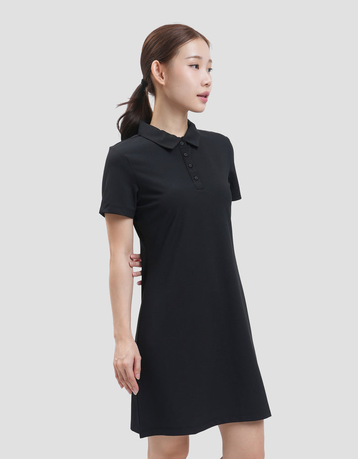 Suko Lengan Pendek Dress Sports Wanita