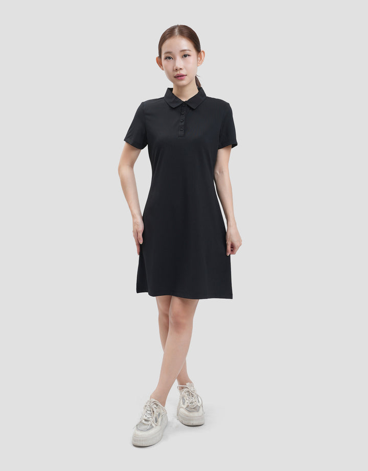 Suko Lengan Pendek Dress Sports Wanita