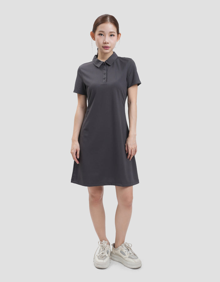 Suko Lengan Pendek Dress Sports Wanita