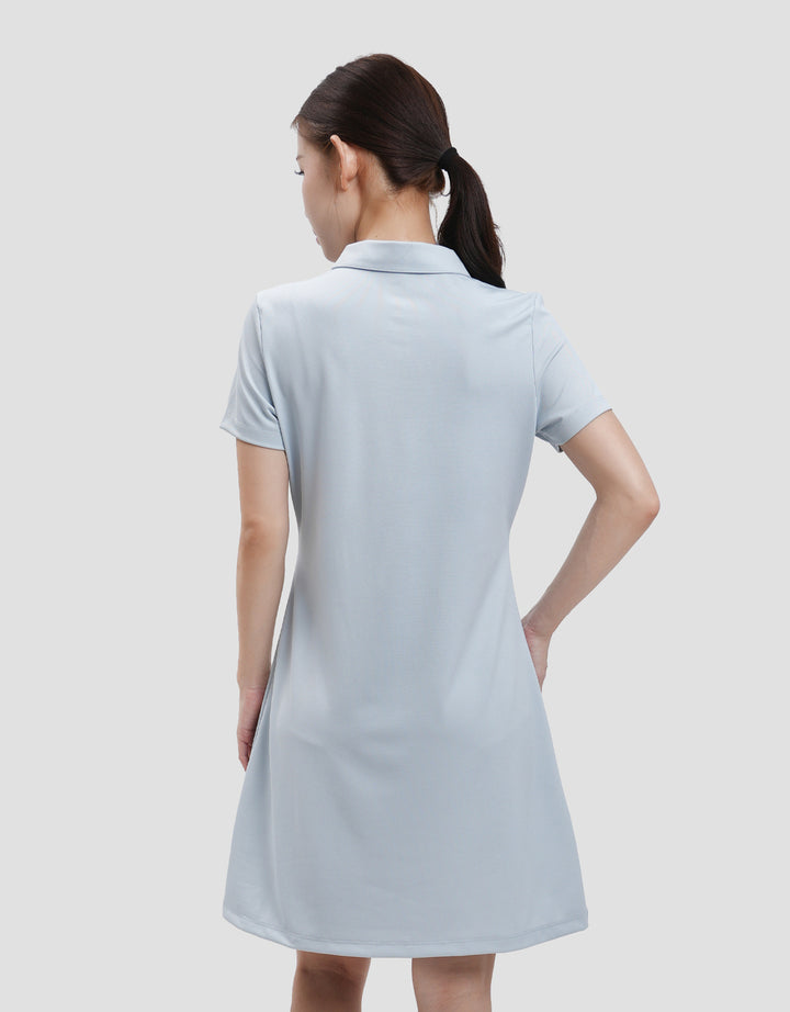 Suko Lengan Pendek Dress Sports Wanita
