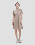 Suko Lengan Pendek Dress Sports Wanita