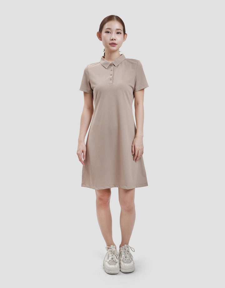 Suko Lengan Pendek Dress Sports Wanita