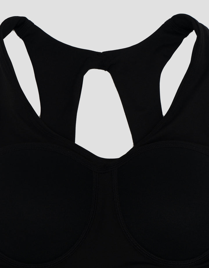 Suko Sports High Recovery Stretch Crop Bra Wanita