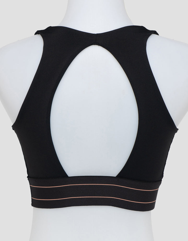 Suko Sports High Recovery Stretch Crop Bra Wanita