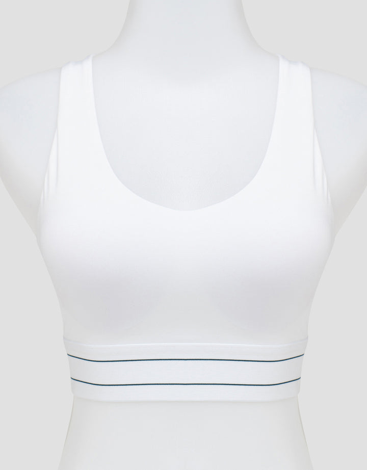 Suko Sports High Recovery Stretch Crop Bra Wanita