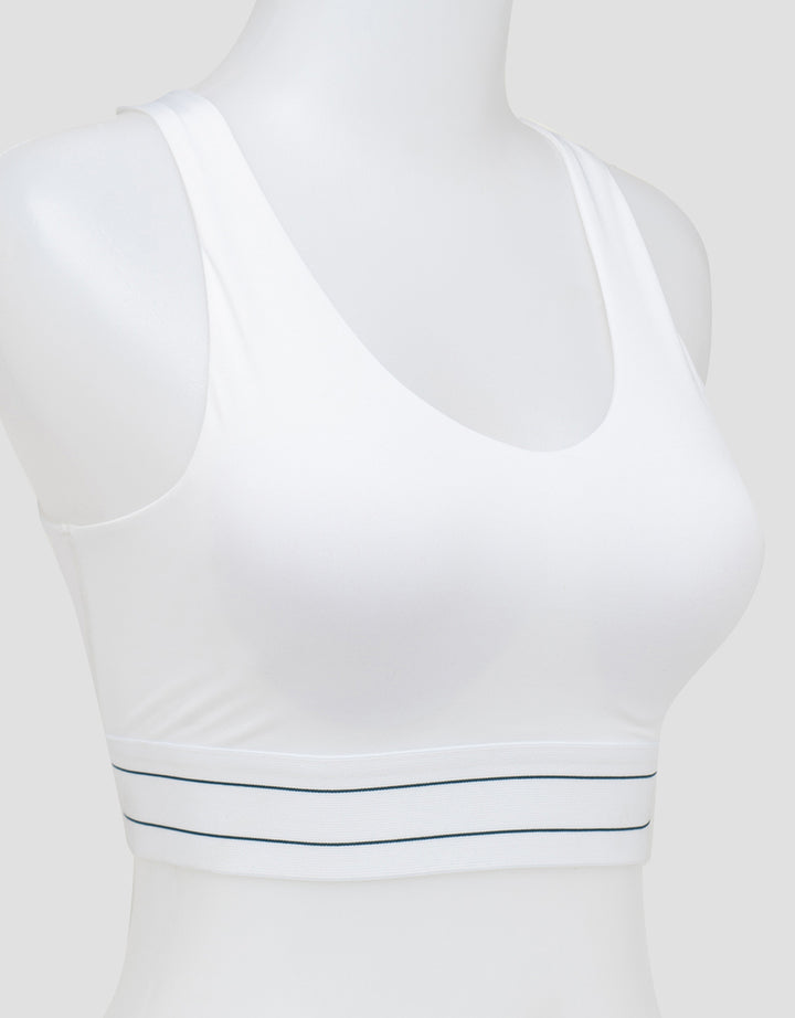 Suko Sports High Recovery Stretch Crop Bra Wanita