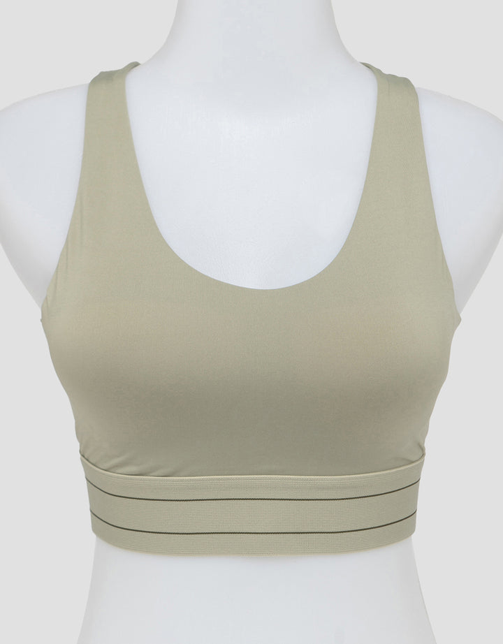 Suko Sports High Recovery Stretch Crop Bra Wanita