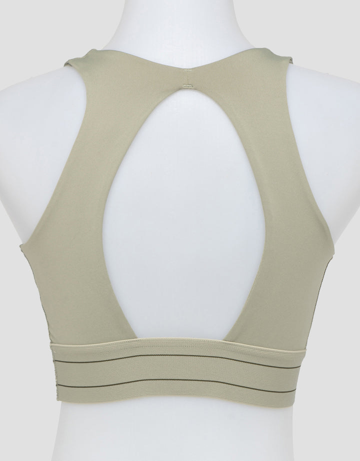 Suko Sports High Recovery Stretch Crop Bra Wanita