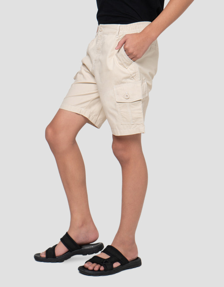 Nevada Baby Canvas Slub Celana Pendek Kargo Anak Laki-Laki
