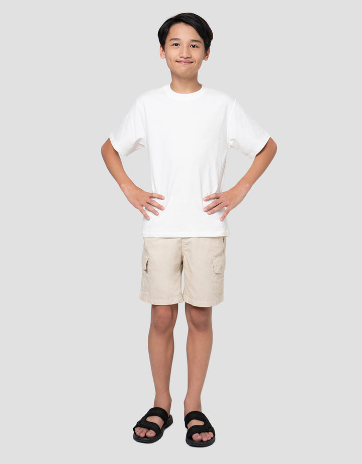 Nevada Solid Kaos Anak Laki-Laki