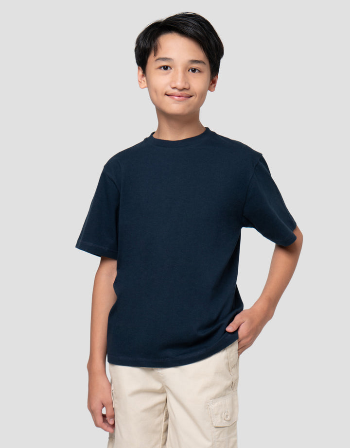 Nevada Solid Kaos Anak Laki-Laki