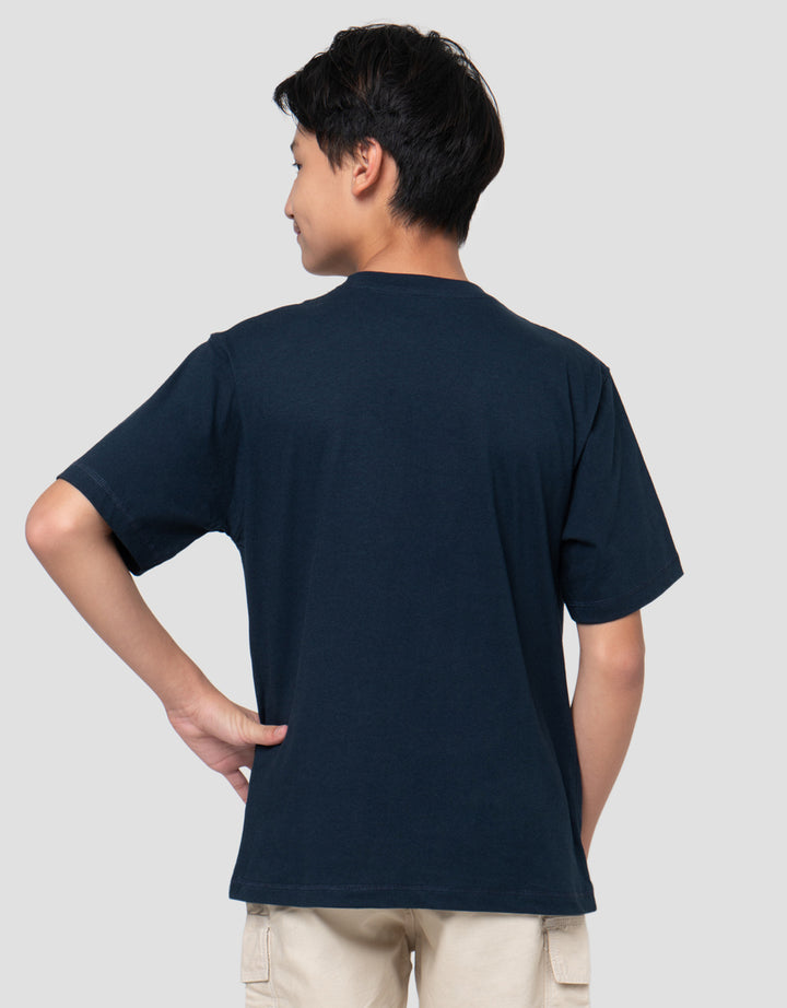 Nevada Solid Kaos Anak Laki-Laki