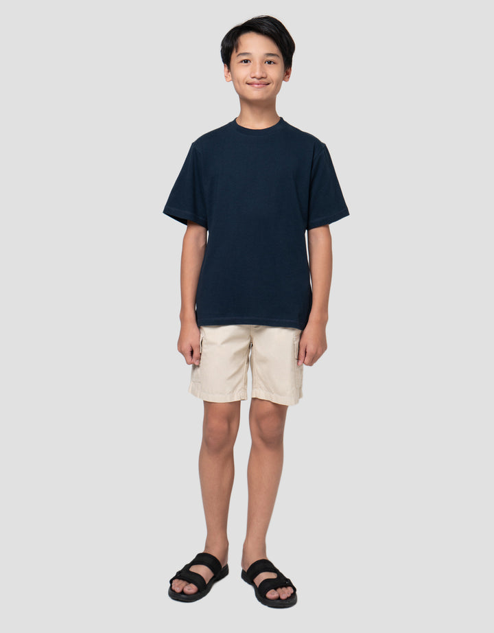 Nevada Solid Kaos Anak Laki-Laki