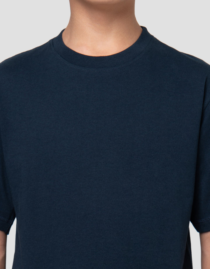 Nevada Solid Kaos Anak Laki-Laki