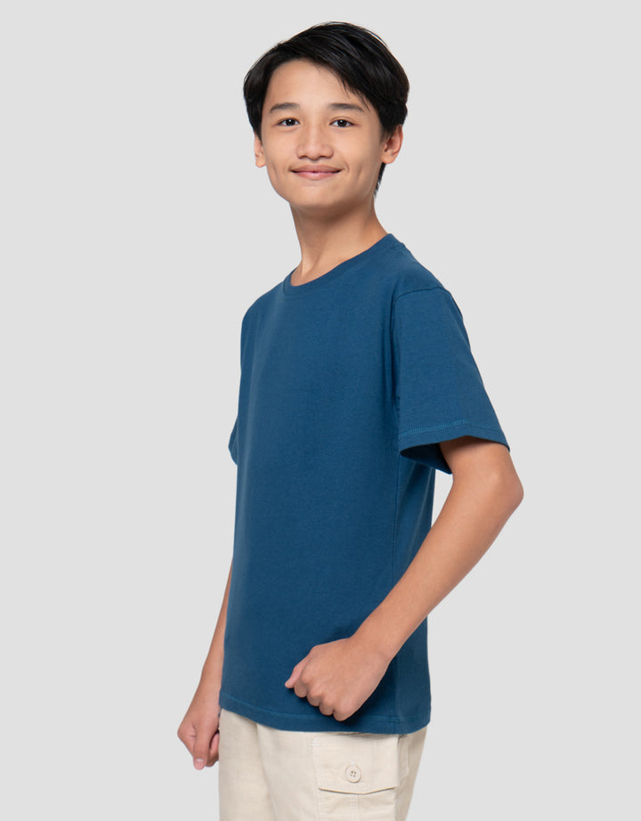 Nevada Solid Kaos Anak Laki-Laki