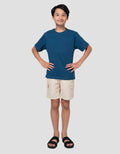 Nevada Solid Kaos Anak Laki-Laki