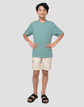 Nevada Solid Kaos Anak Laki-Laki
