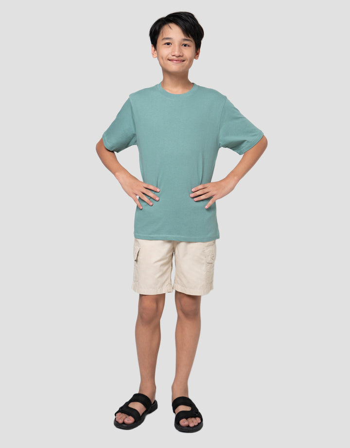 Nevada Solid Kaos Anak Laki-Laki
