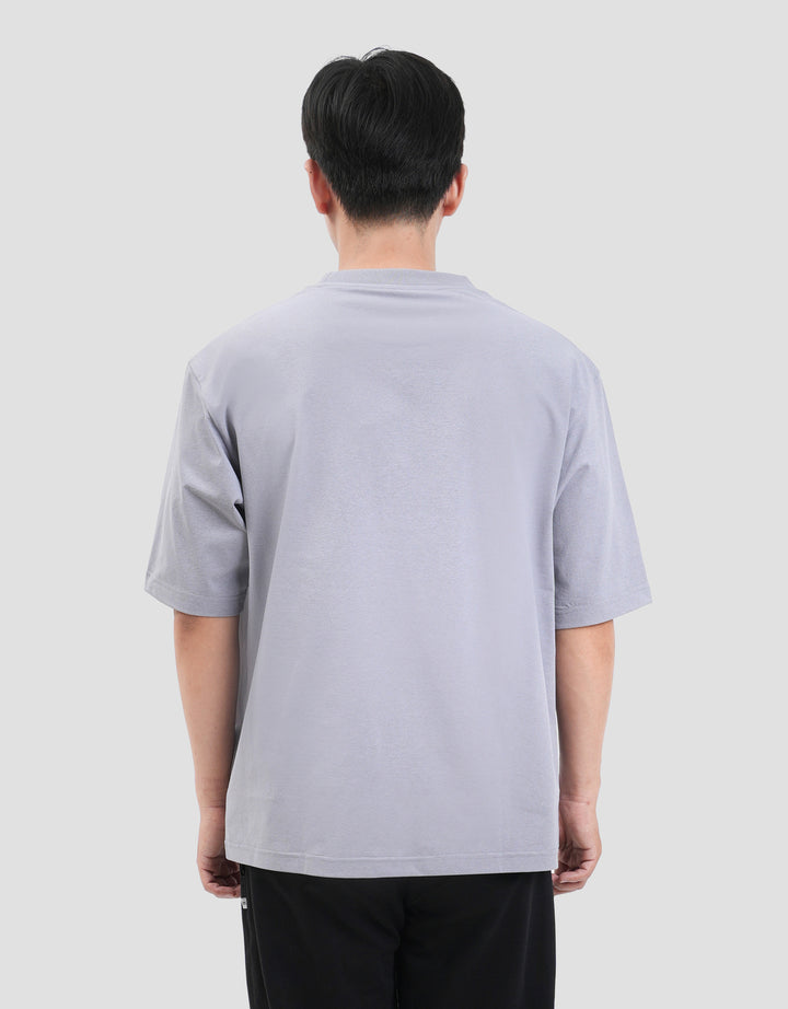 Suko Solid Moisture Wicking 4 Way Stretch Kaos Oversize Pria