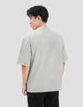 Suko Solid Moisture Wicking 4 Way Stretch Kaos Oversize Pria