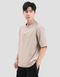 Suko Solid Moisture Wicking 4 Way Stretch Kaos Oversize Pria