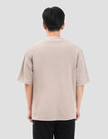Suko Solid Moisture Wicking 4 Way Stretch Kaos Oversize Pria