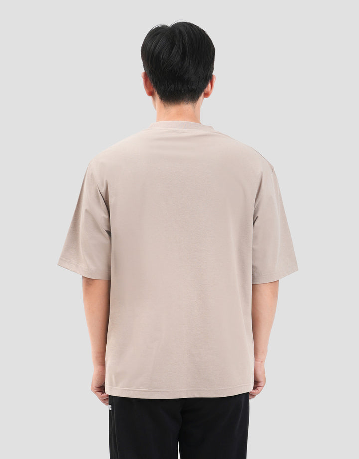 Suko Solid Moisture Wicking 4 Way Stretch Kaos Oversize Pria