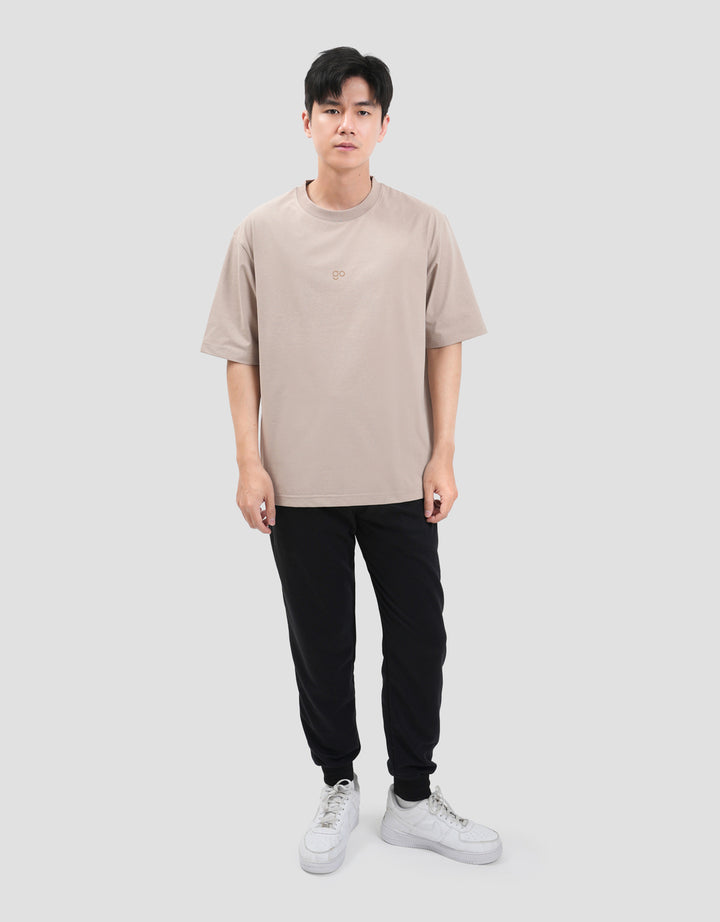 Suko Solid Moisture Wicking 4 Way Stretch Kaos Oversize Pria