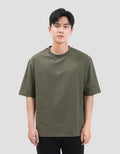 Suko Solid Moisture Wicking 4 Way Stretch Kaos Oversize Pria