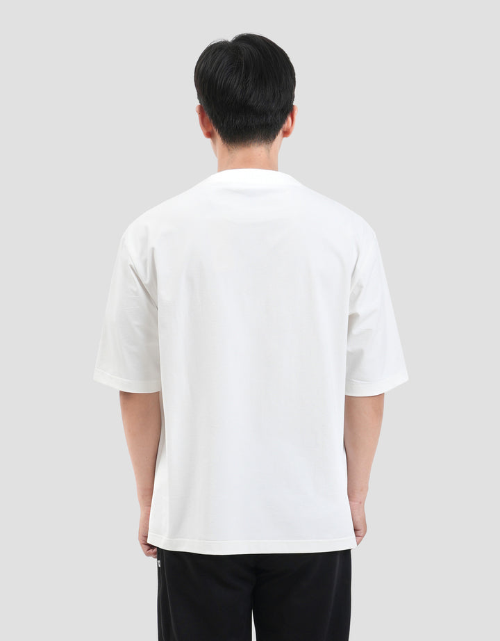 Suko Solid Moisture Wicking 4 Way Stretch Kaos Oversize Pria