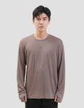 Suko Sports Kerah Bulat Lengan Panjang Kaos Pria