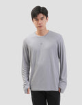 Suko Sports Kerah Bulat Lengan Panjang Kaos Pria