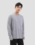 Suko Sports Kerah Bulat Lengan Panjang Kaos Pria