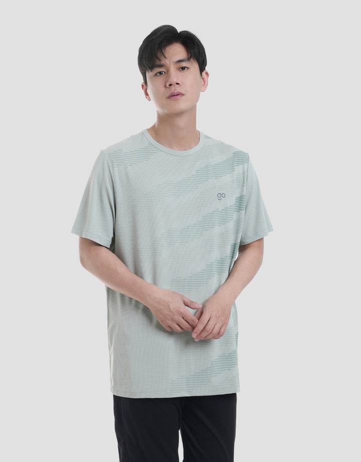 Suko Reflective Moisture Wicking Kaos Sport Pria