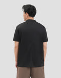 Suko Quicky Dry Lengan Pendek Print Kaos Polo Oversize Pria