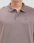 Suko Quicky Dry Lengan Pendek Print Kaos Polo Oversize Pria