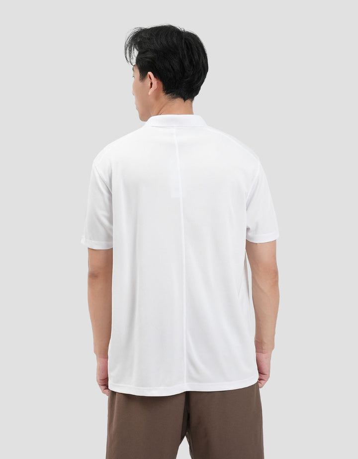 Suko Quicky Dry Lengan Pendek Print Kaos Polo Oversize Pria