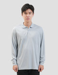 Suko Kaos Polo Sports Ls T-Shirt Quicky Dry Lengan Panjang Kaos Pria