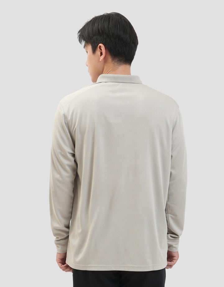 Suko Kaos Polo Sports Ls T-Shirt Quicky Dry Lengan Panjang Kaos Pria