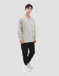 Suko Kaos Polo Sports Ls T-Shirt Quicky Dry Lengan Panjang Kaos Pria